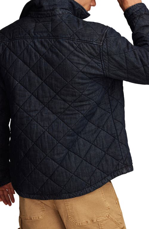 Shop Lucky Brand Renwick Quilted Denim Jacket