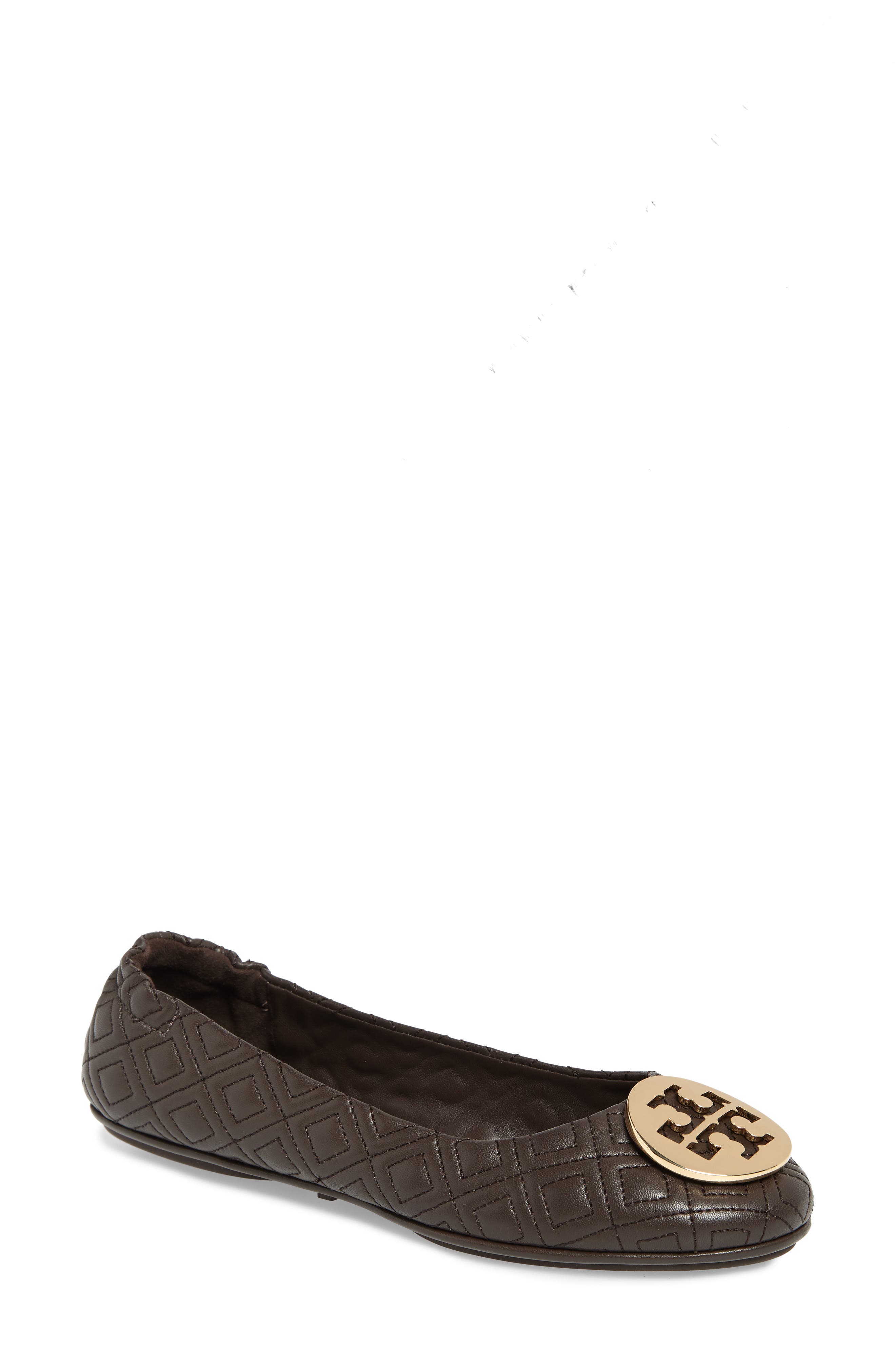 UPC 192485298680 product image for Women's Tory Burch Minnie Ballet Flat, Size 9 M - Brown | upcitemdb.com