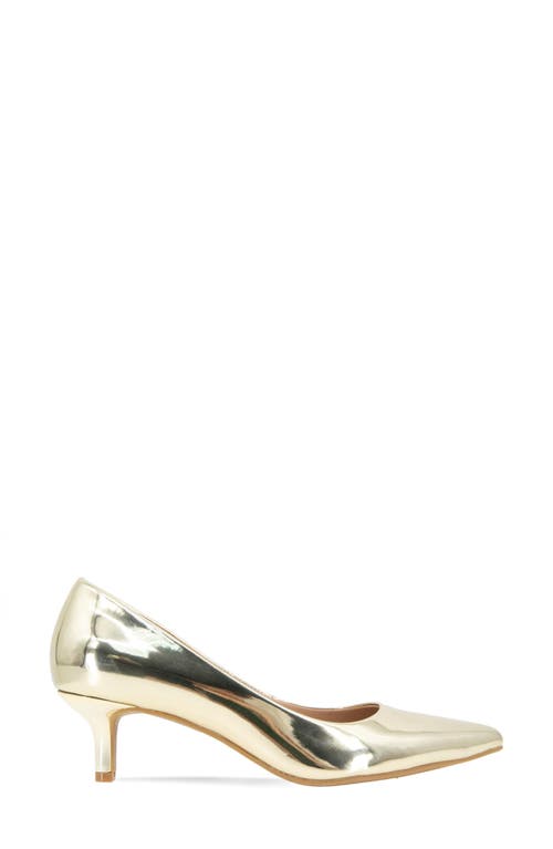 Bcbg Dovi Pointed Toe Pump In Platino