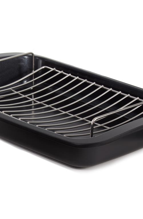 Berghoff Graphite 3-piece Non-stick Roasting Pan In Black