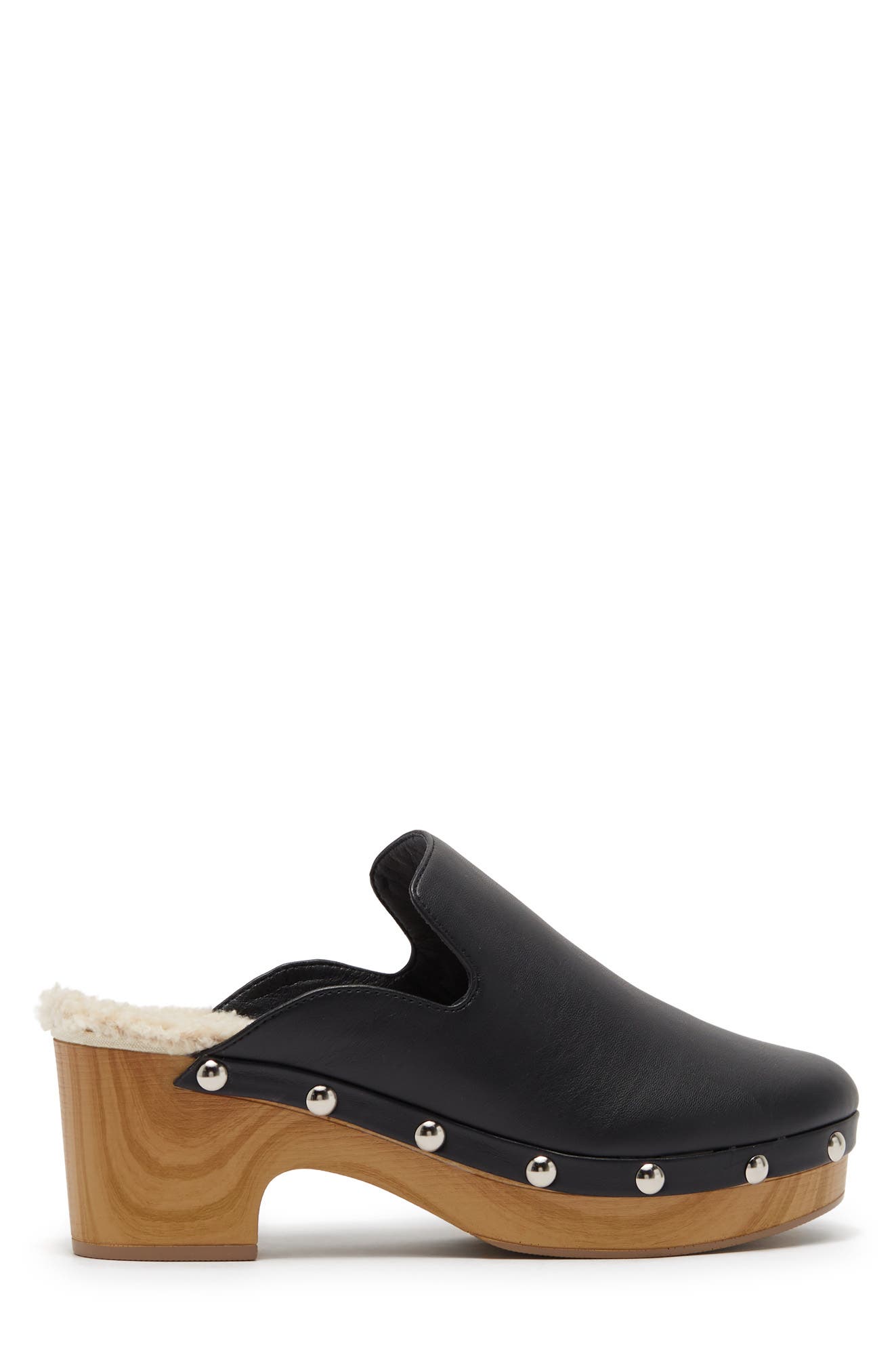 women's shearling lined clogs