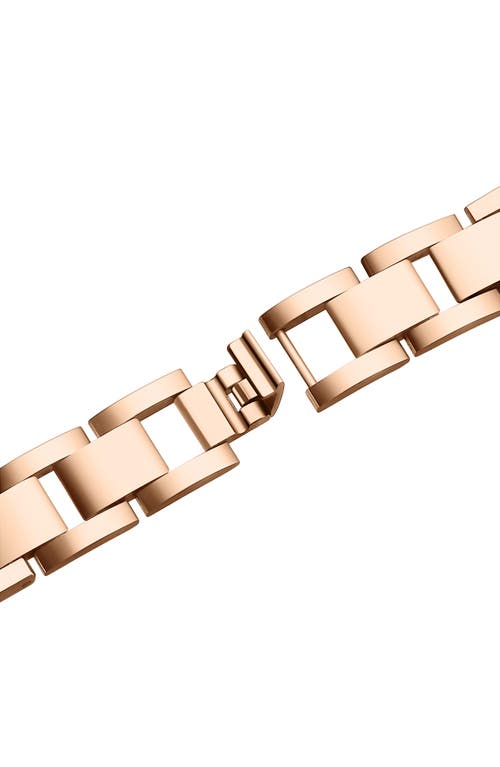 The Posh Tech Aphrodite 42mm Apple Watch® Bracelet Watchband In Rose Gold