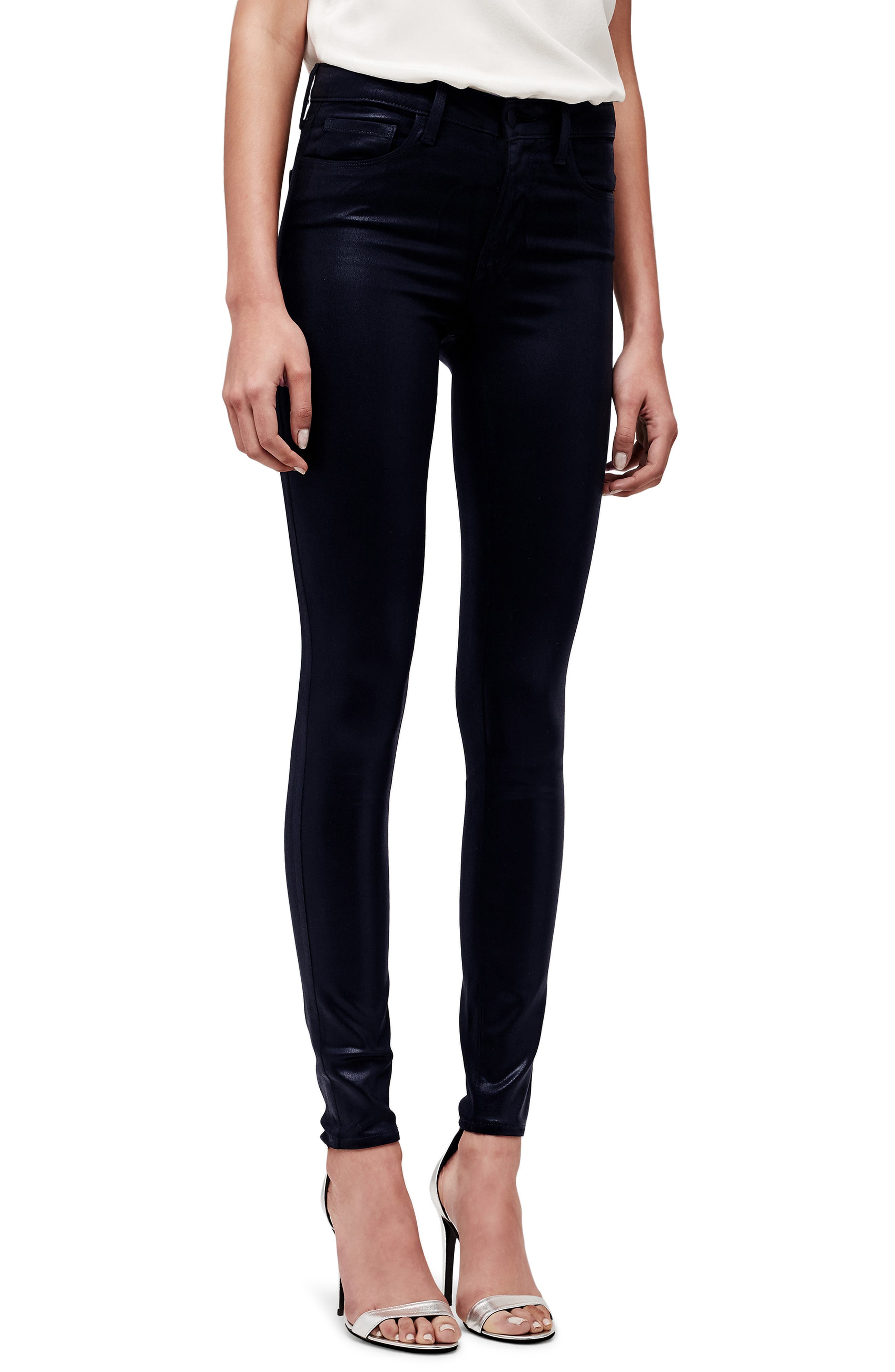 L'AGENCE Marguerite Coated High Waist 