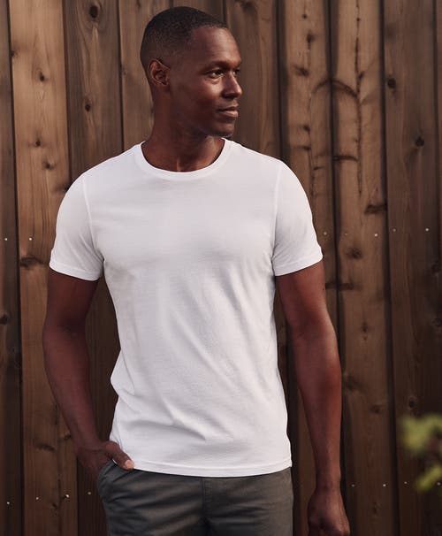 Shop Pact Organic Softspun Crew Neck Tee In White