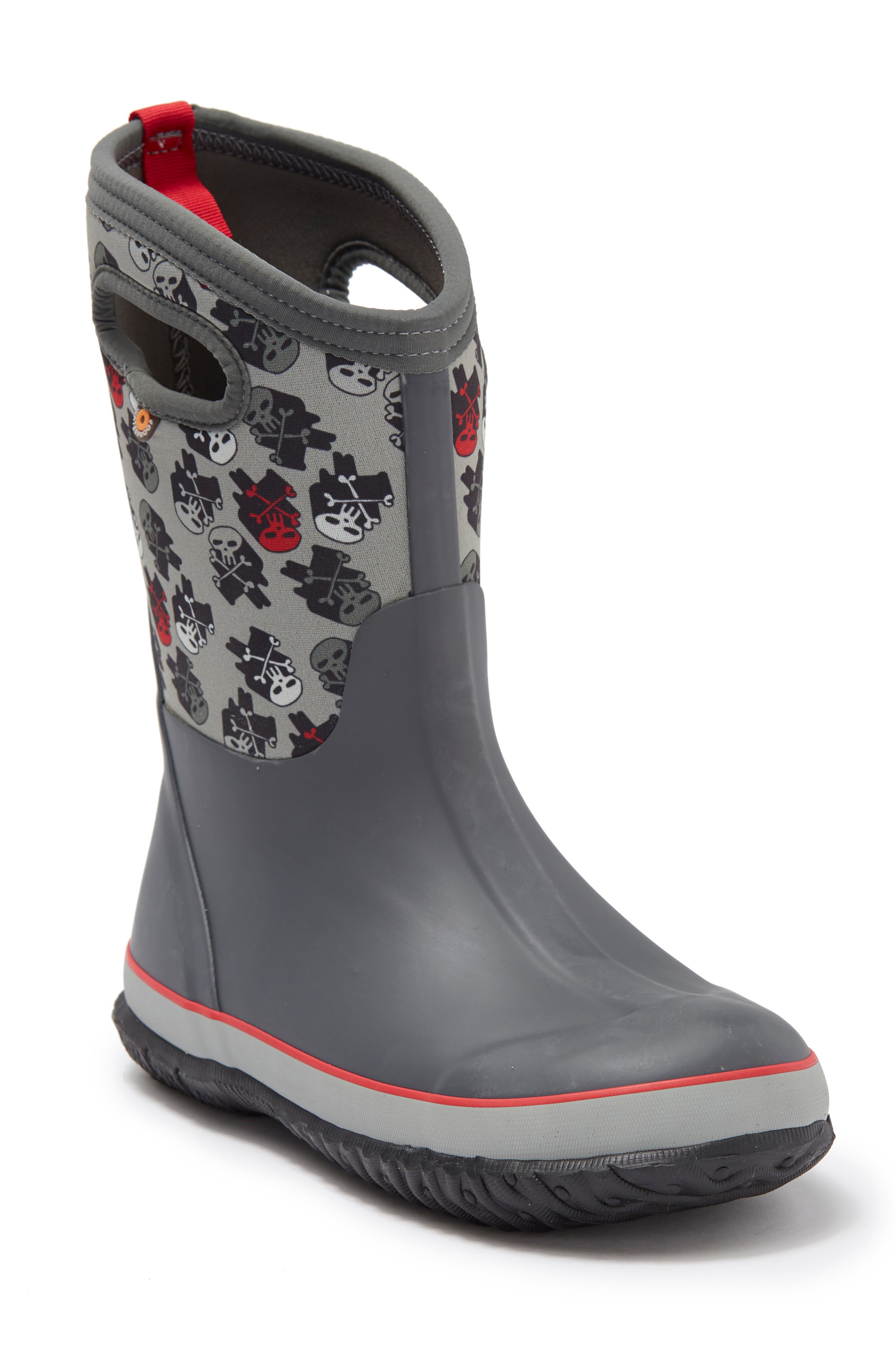 women's sugar skull rain boots