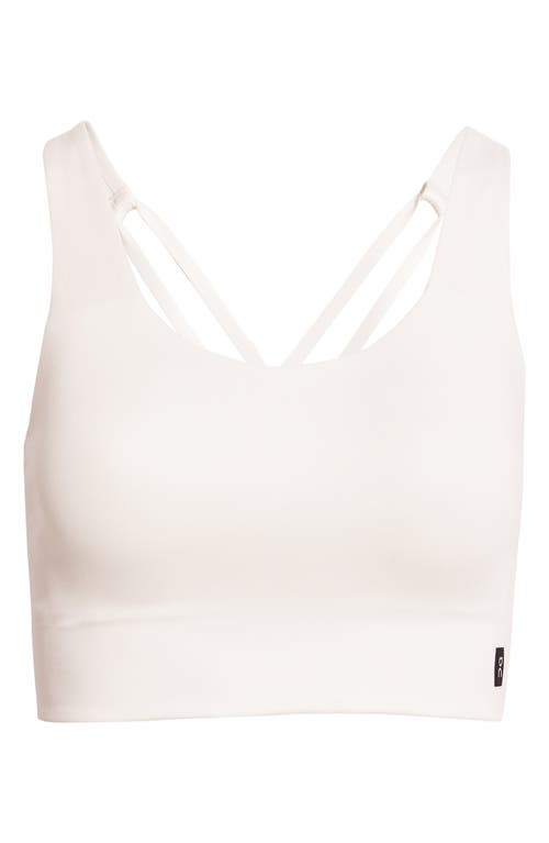 Shop On Strappy Lgline Sports Bra In Undyed White