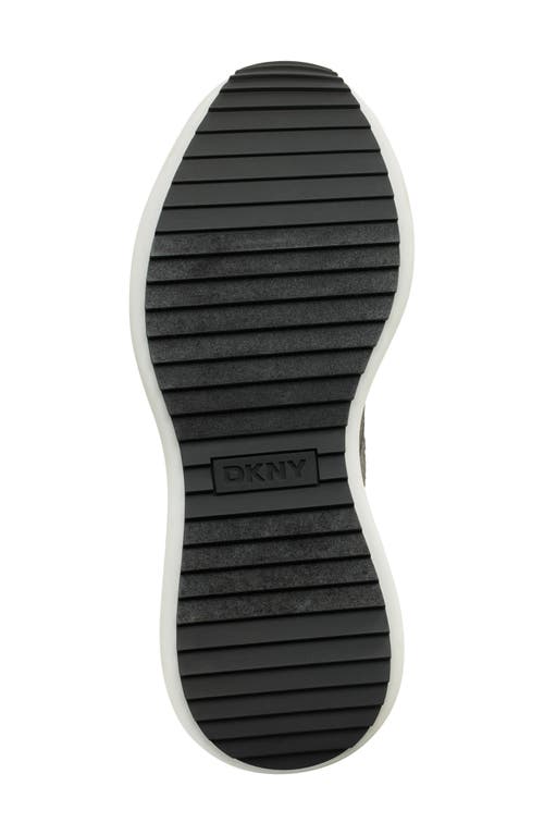 Shop Dkny Zofi Sneaker In Black/graphite
