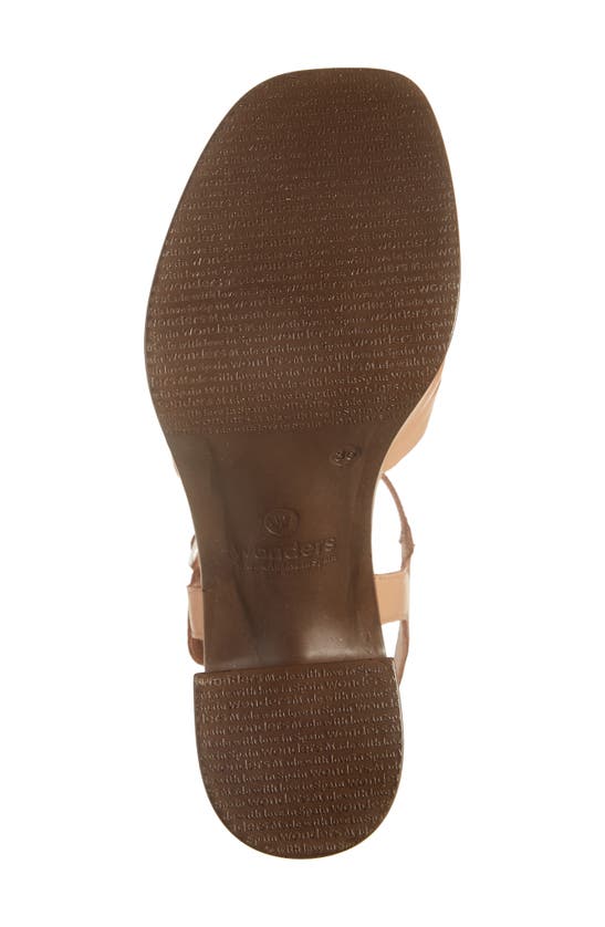 Wonders Block Heel Sandal In Iseo Sand