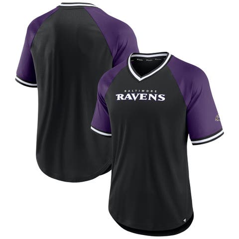 Men's Majestic Threads Lamar Jackson Black Baltimore Ravens Oversized  Player Image T-Shirt