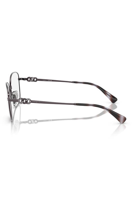 Vogue 52mm Square Optical Glasses In Violet