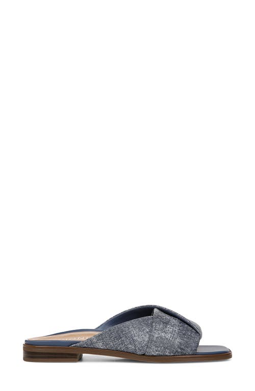 Vionic Miramar Slide Sandal In Denim Blue
