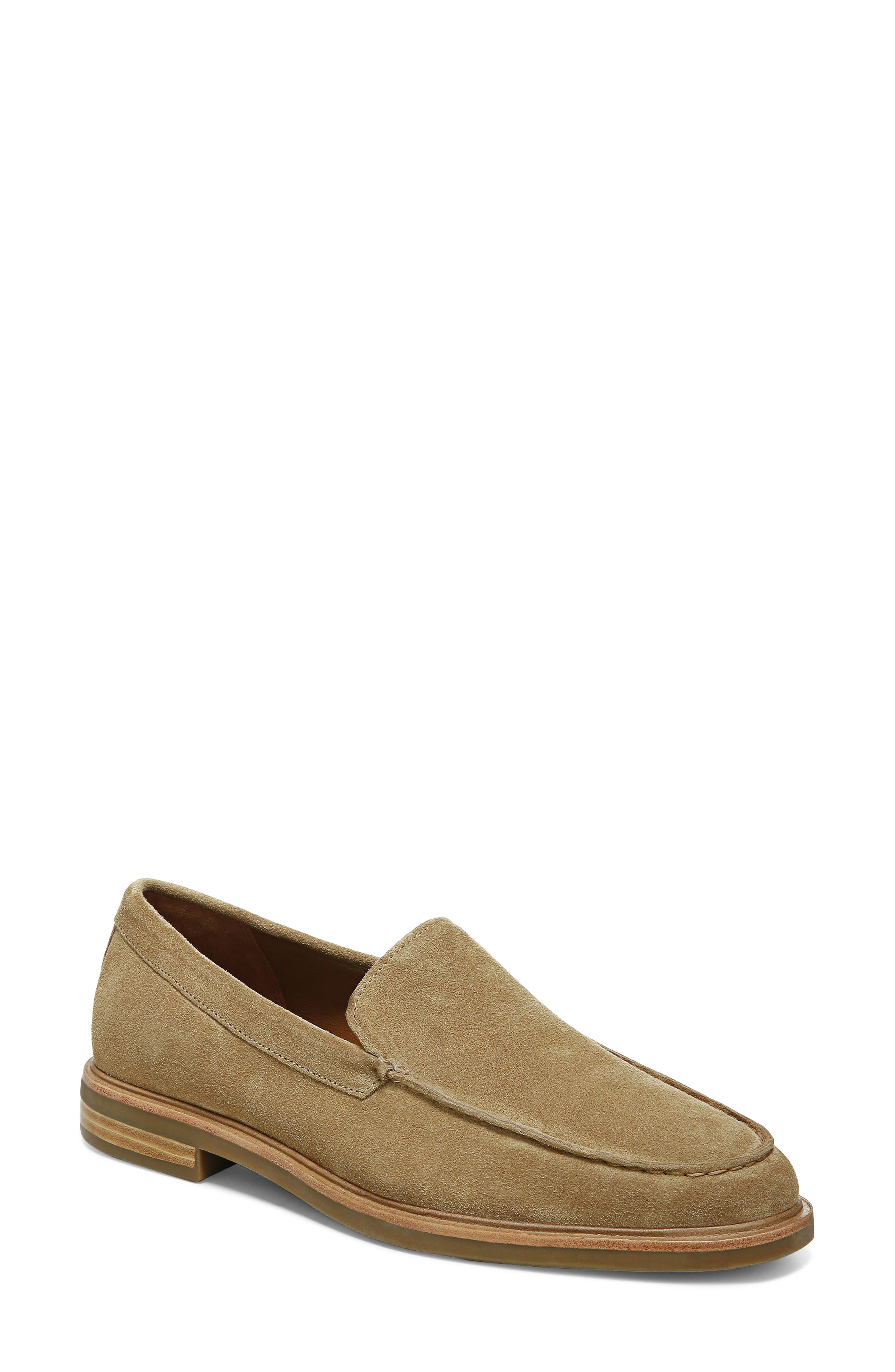 mens suede slip ons