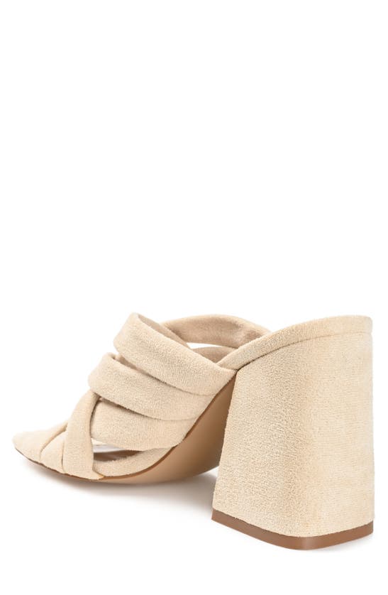 Shop Journee Collection Dorisa Braided Sandal In Ivory