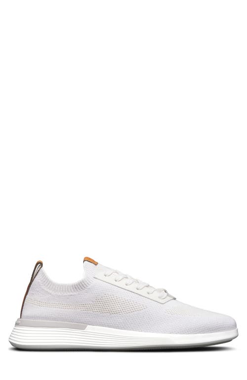 Shop Wolf & Shepherd Supremeknit Sock Sneaker In White/white