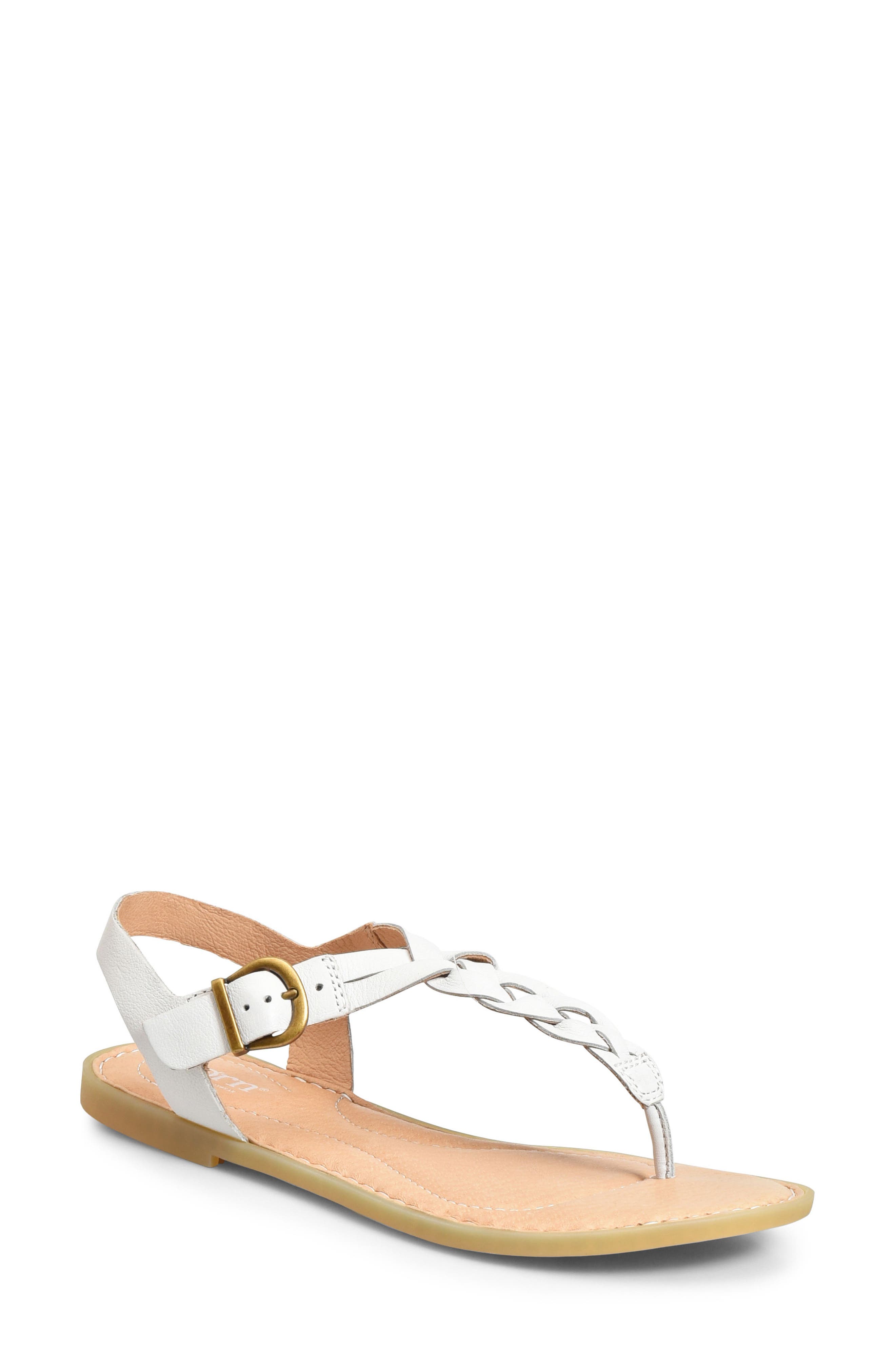 B?rn Lake Sandal, White