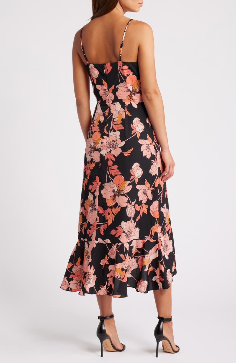 chelsea28 velvet midi dress