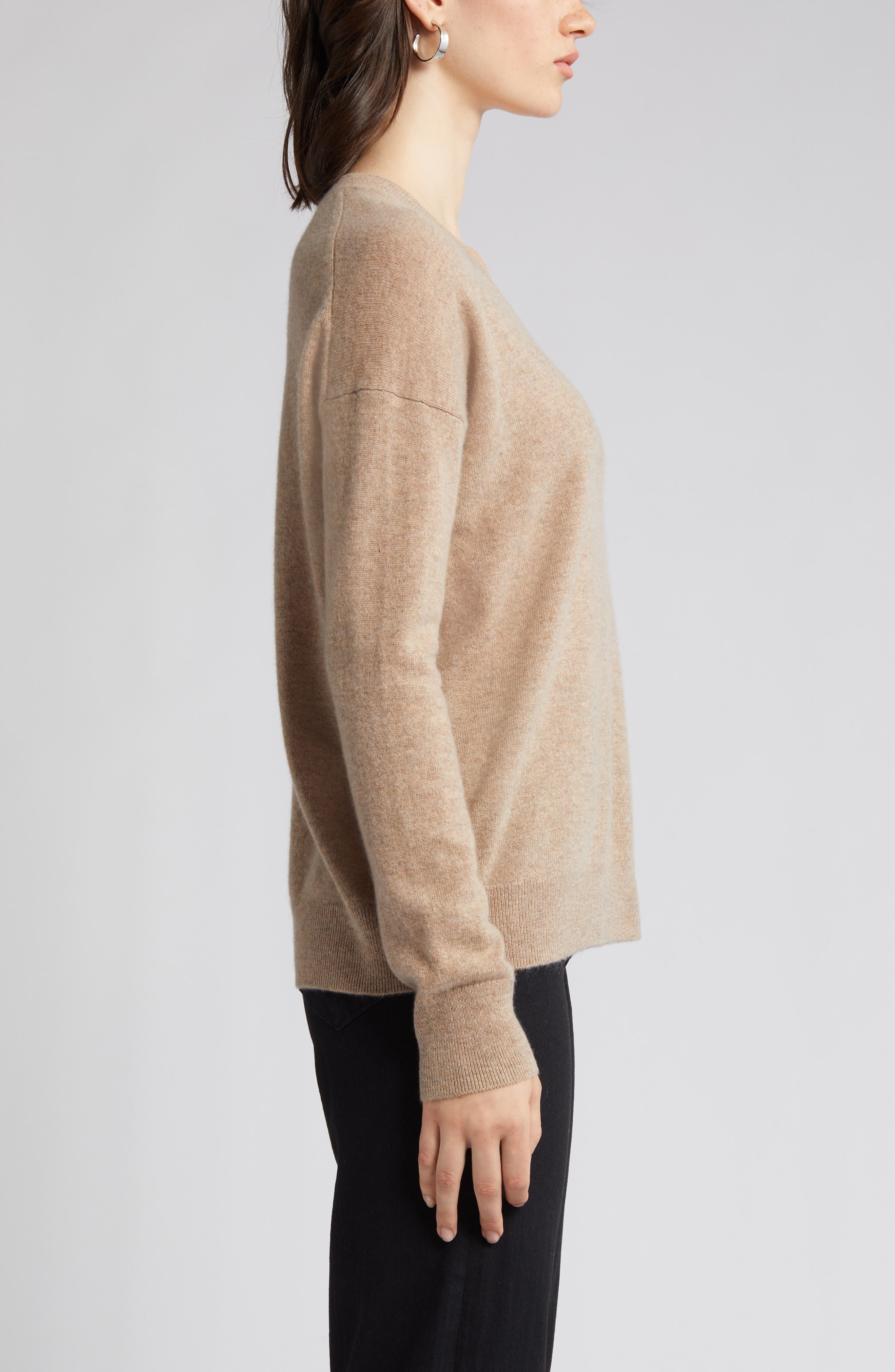 Nordstrom Signature Cashmere V-Neck Sweater | Nordstrom