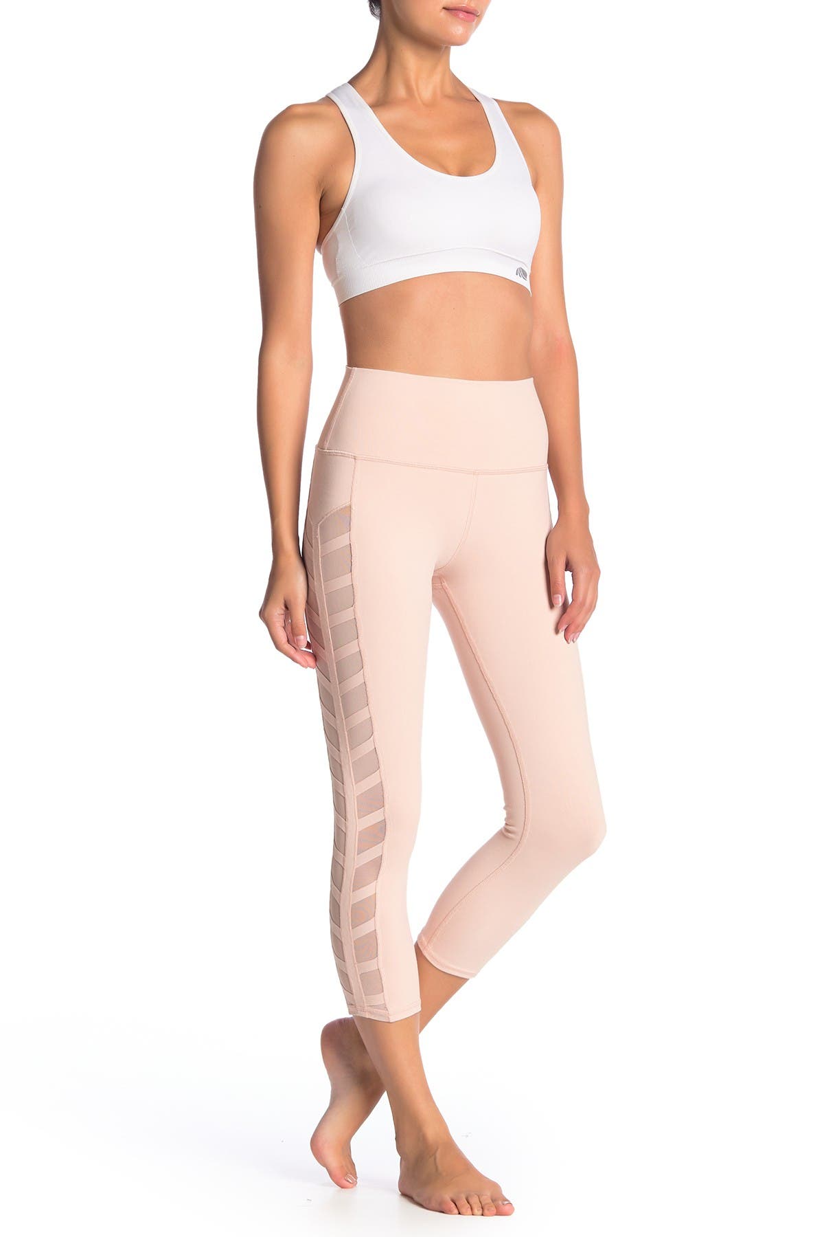 alo yoga chevron capri