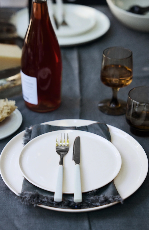 Fors Studio Slim Dinnerware Set In White
