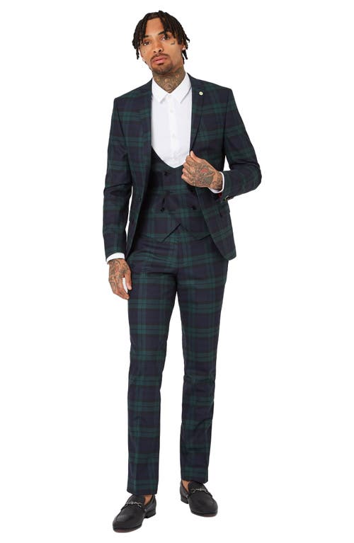 Shop Twisted Tailor Ginger Skinny Fit Wool Blend Suit Jacket In Green