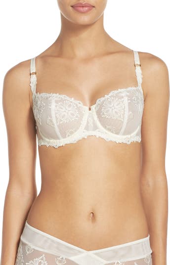 Classic and timeless Chantelle Champs Elysees Lace unlined demi
