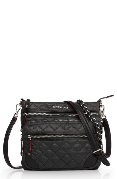 Mz Wallace M Z Wallace Downtown Crosby Crossbody Bag In Port Lacquer