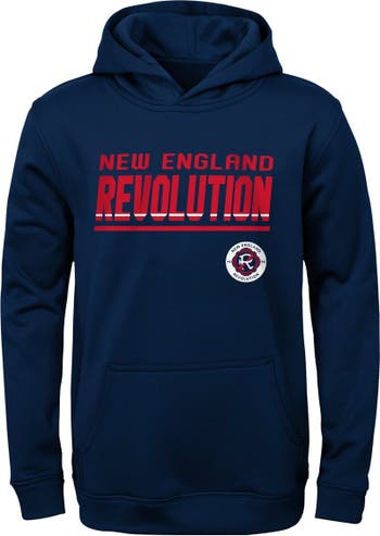 Outerstuff Youth Navy Boston Red Sox Headliner Performance Pullover Hoodie