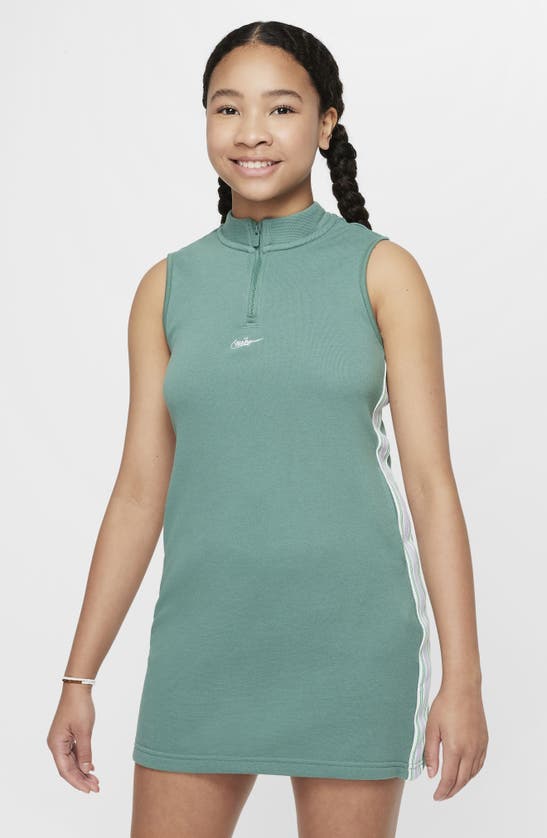 Shop Nike Kids' Sportswear Sleeveless Dress In Bicoastal/ White