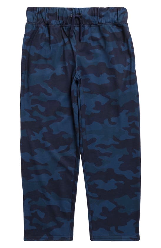 Shop Nordstrom Kids' Pajama Pants In Navy Peacoat Camo
