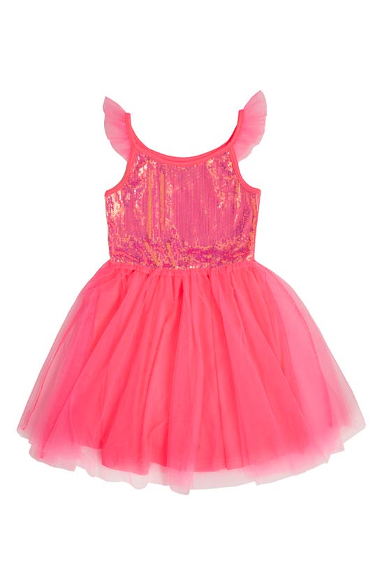 Shop Mia New York Kids' Sequin Tutu Dress In Pink