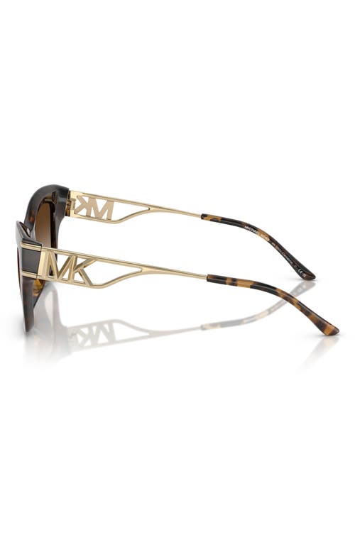 Michael Kors 52mm Square Sunglasses In Dk Tort