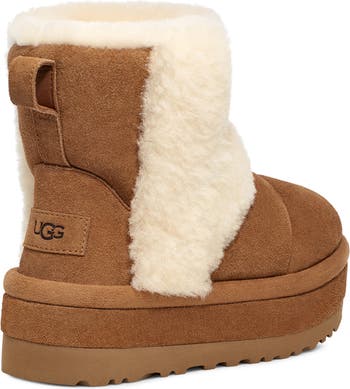 UGG® Classic Chillapeak Genuine Shearling Trimmed Boot (Women