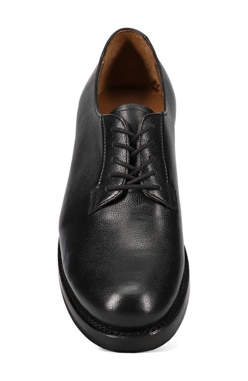 Frye Dylan Plain Toe Oxford In Black