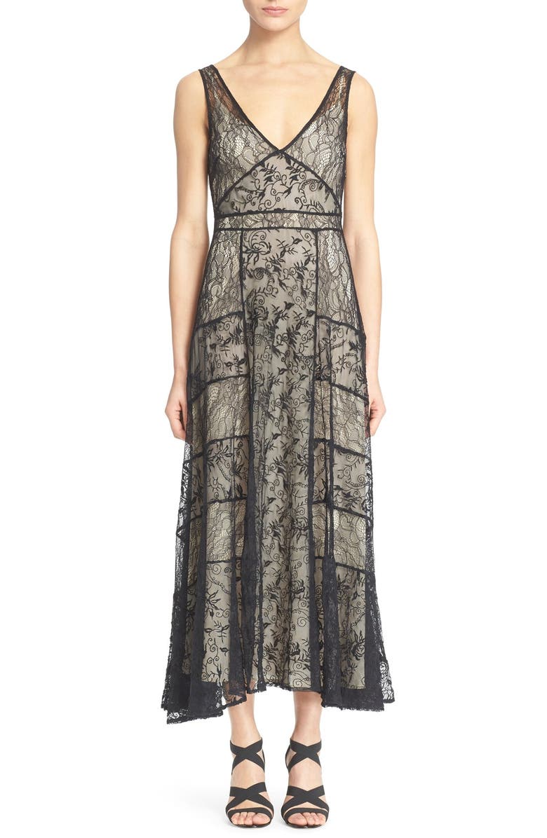 Alice + Olivia 'Phyllis' Lace Maxi Dress | Nordstrom