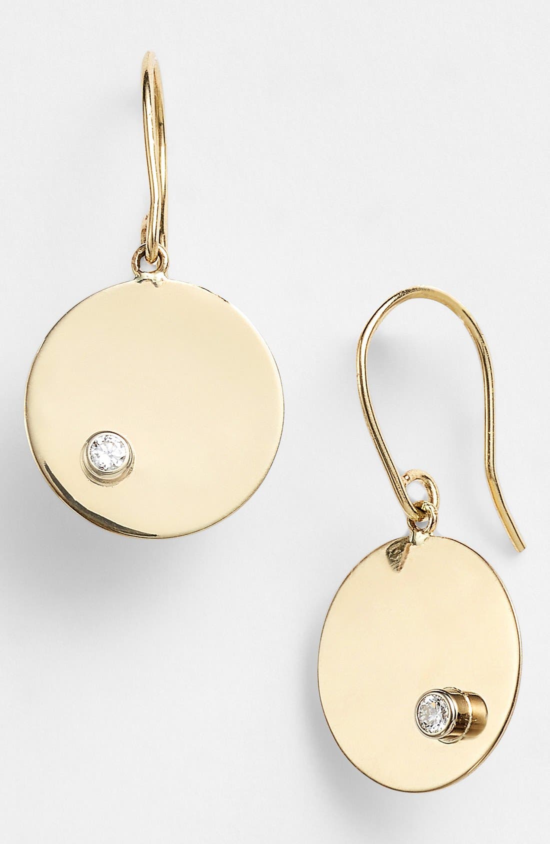 Lana Jewelry Diamond Disc Drop Earrings Nordstrom