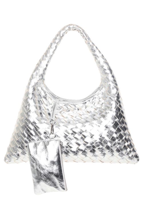 Walter Baker Haven Mini Shoulder Bag In Silver