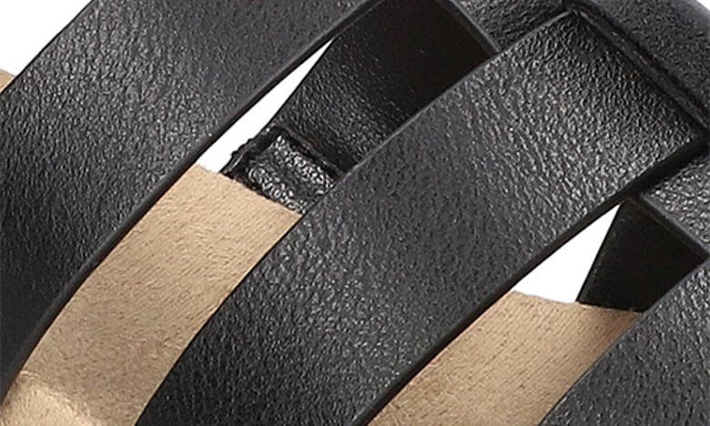 Shop Easy Street Simon Caged Sandal In Black