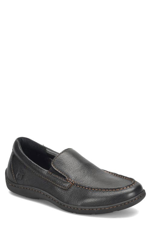 Brompton II Loafer in Black Full Grain