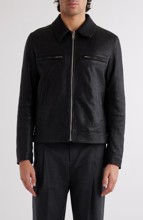 Givenchy Leather Biker Jacket Black at Nordstrom, Us