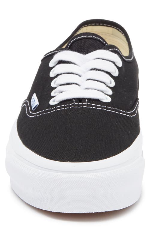 Shop Vans Premium Authentic Reissue Sneaker In Lx Black/white