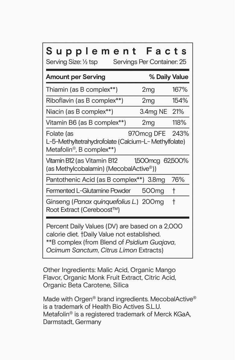 Moon Juice Ting™ Energy & Metabolism Dietary Supplement with Ginseng