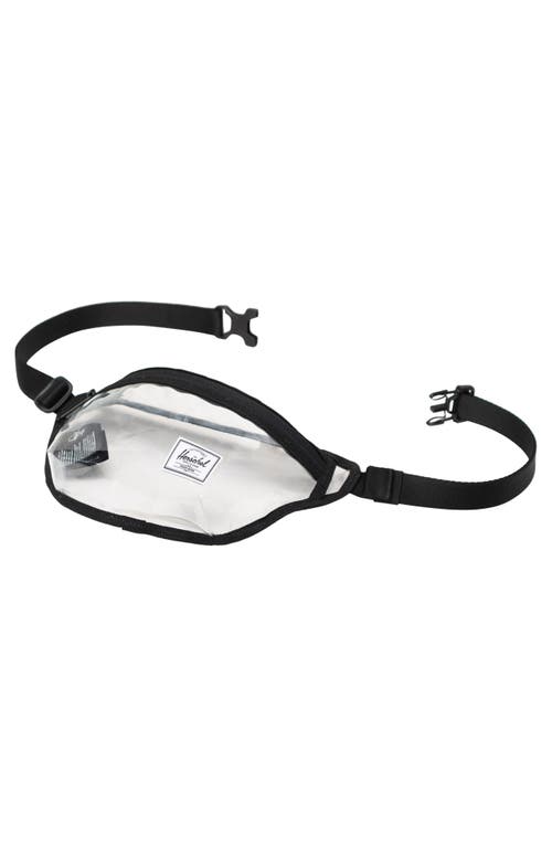 Shop Herschel Supply Co . Classic Clear Belt Bag In Black