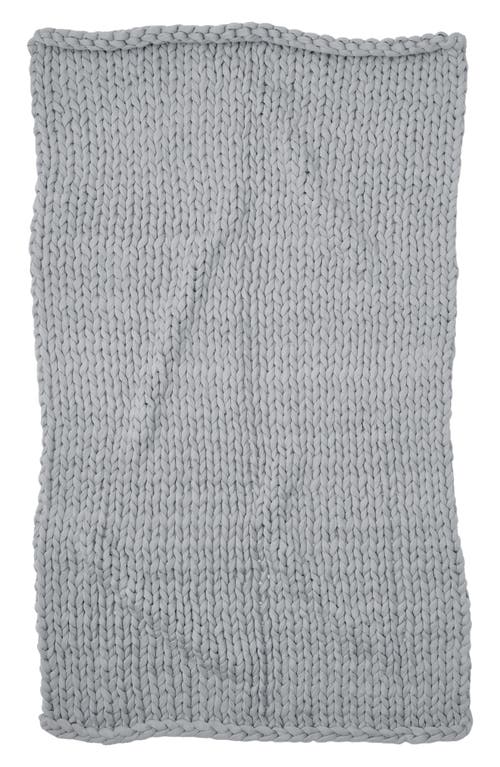 Bearaby Tree Napper Weighted Knit Blanket In Pebble Grey