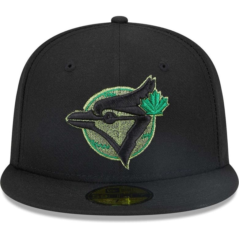 New Era 59FIFTY Toronto Blue Jays Metallic Logo Series Fitted Hat Black