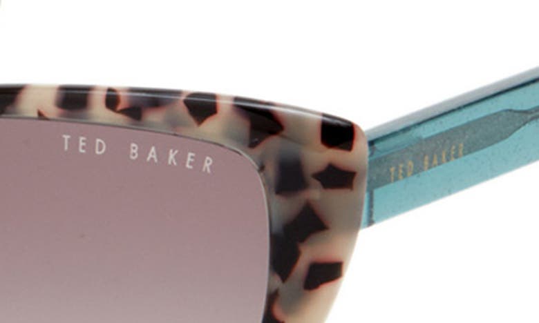 Ted Baker 55mm Cat Eye Sunglasses In Ivory