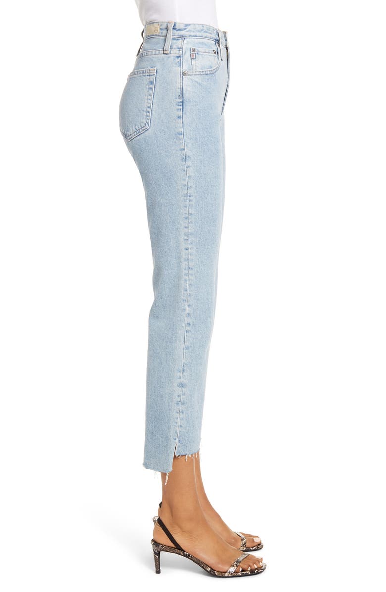 AG The Isabelle High Waist Step Hem Ankle Jeans, Alternate, color, 1992 Primer
