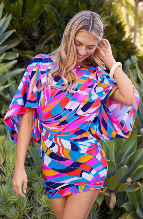 Shop Trina Turk Rio Cover-up Tunic In Multi