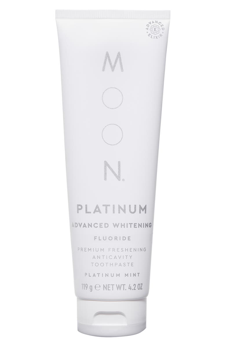 MOON Platinum Advanced Teeth Whitening Fluoride Toothpaste Nordstrom