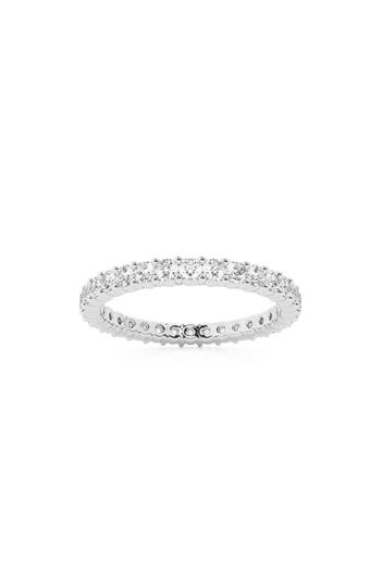 Shop Badgley Mischka Collection Round Cut Lab Created Diamond Infinity Ring In Platinum