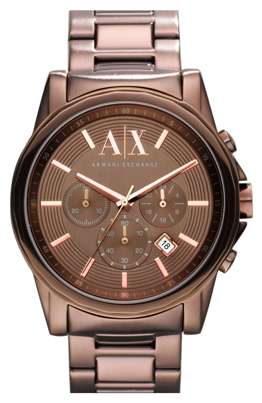 AX Armani Exchange Round Bracelet Watch Nordstrom